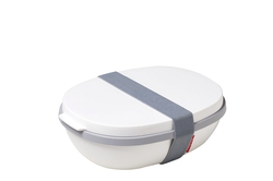 Lunchbox Mepal Ellipse Duo biały