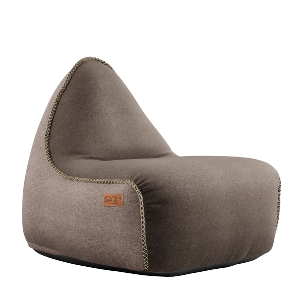 Pufa SACKit Canvas Lounge Chair combi brown/sand
