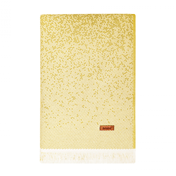 Ręcznik plażowy Bricini Monterosso Mustard 90x180 cm