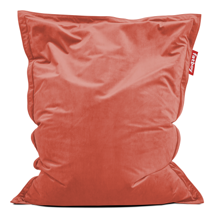 Pufa Fatboy Original Slim Velvet Rhubarb 155x120 cm