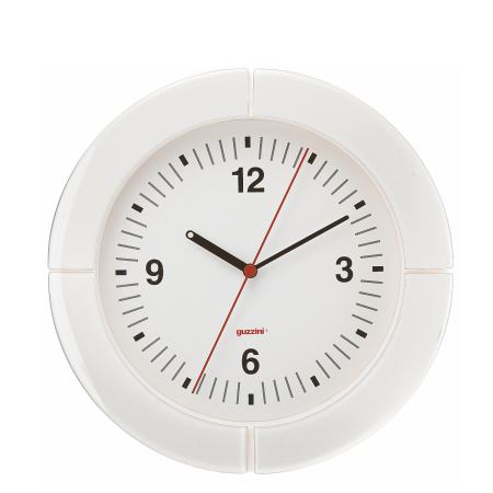 Zegar Guzzini I-clock 37cm biały