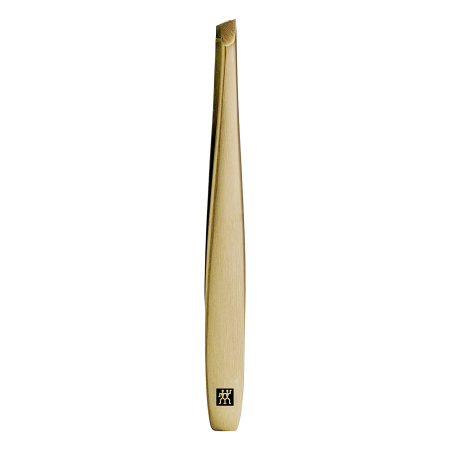 Pęseta ukośna Zwilling Twinox Gold Edition 10 cm