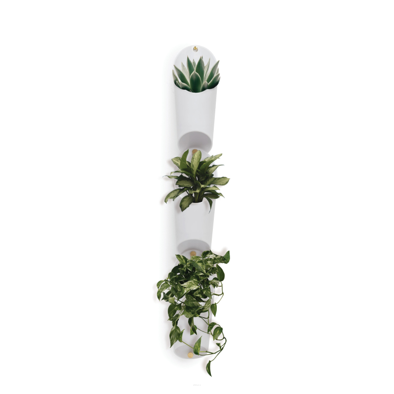 Kwietnik wiszący Umbra Floralink Wall Vessel White