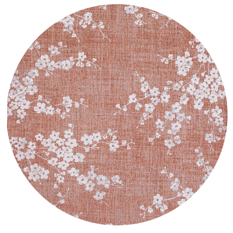 Okrągły dywan Louis de Poortere Sakura copper pink