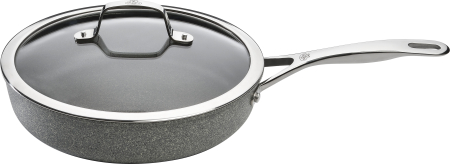 Indukcyjna patelnia sauté z pokrywką Ballarini Salina Granitium - 28 cm