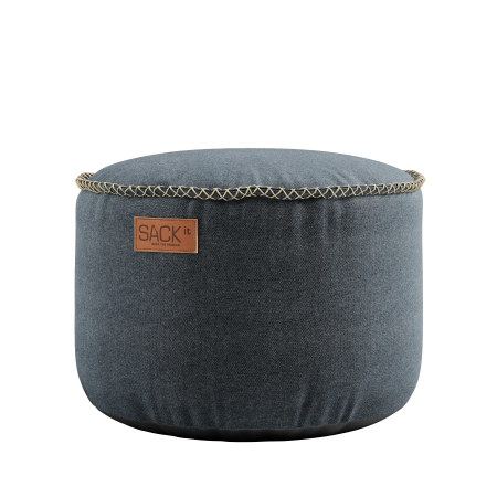 Pufa SACKit Canvas Pouf petrol