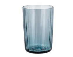 Zestaw 4 sztuk szklanek do wody Bitz Kusintha Blue 280 ml
