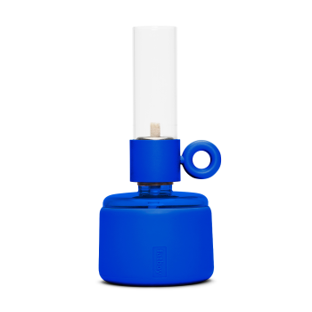 Lampa oliwna Fatboy Flamtastique XS Flash Blue