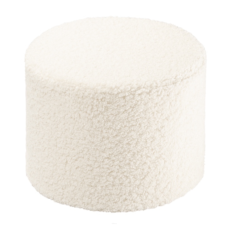 Pufa dziecięca Wigiwama Pouffe Cream White