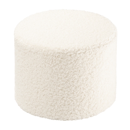 Pufa dziecięca Wigiwama Pouffe Cream White