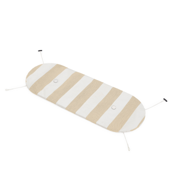 Poduszka na ławkę Fatboy Bankski Toní stripe sandy beige