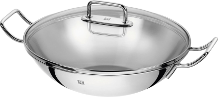 Wok z pokrywką Zwilling Plus - 32 cm