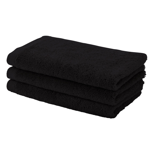Ręcznik Aquanova London Black 30x50 cm