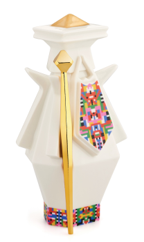 Figurka z porcelany Alessi Holyhedrics Joseph