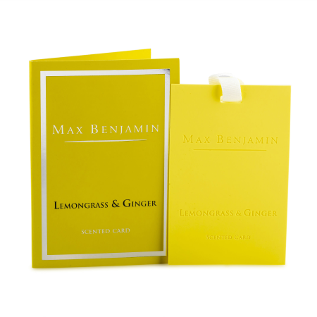 Max Benjamin Karta zapachowa Lemongrass & Ginger