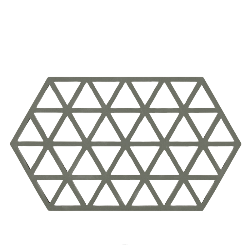 Podkładka pod naczynia Zone Denmark Triangles Olive Green 24x14 cm