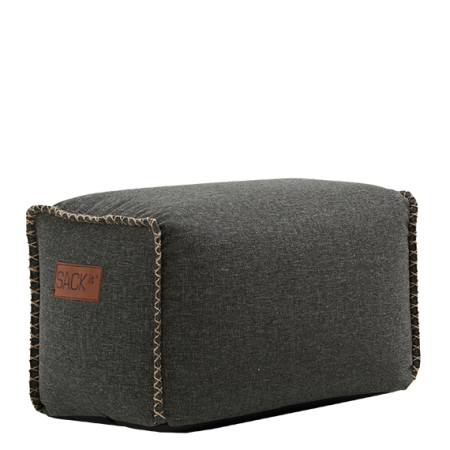 Pufa SACKit Cobana Square Pouf grey