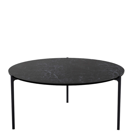 Stolik Eva Solo Savoye Ceramic Black ø 90 cm