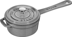 Mini rondel żeliwny Staub - 250 ml, Grafitowy