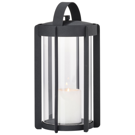 Lampion na świecę Zone Denmark Firefly Black 25 cm