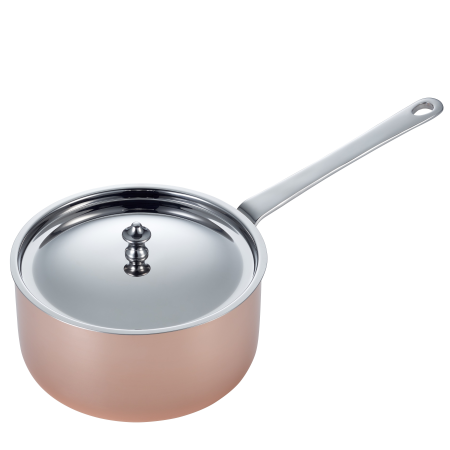 Rondel z pokrywą Scanpan Maitre D' Copper Induction 1.5 l