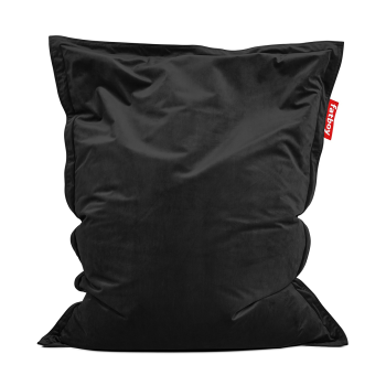 Pufa Fatboy Original Slim Velvet Black 155x120 cm