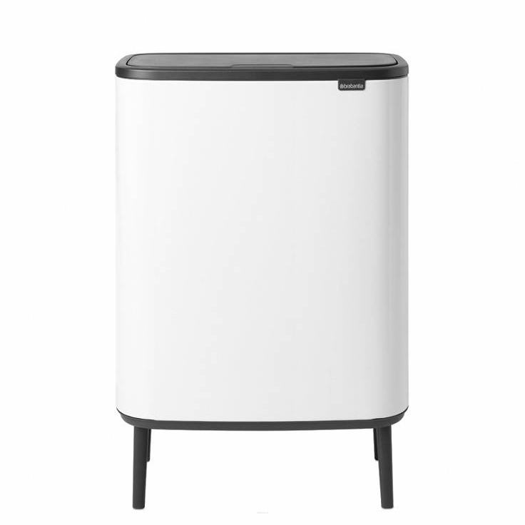 Kosz Brabantia Bo Touch Bin 2x30l biały