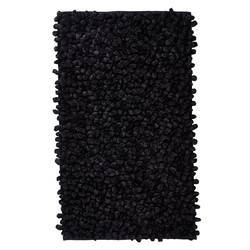 Dywanik łazienkowy Aquanova Rocca Black 60x100 cm