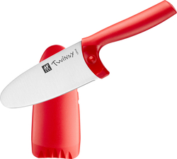 Nóż szefa kuchni Zwilling Twinny - 10 cm, Czerwony