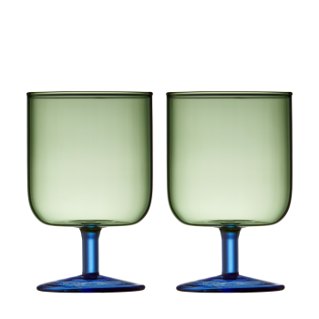 Kieliszki do wina Lyngby Glass Torino Green 300 ml - 2 szt.