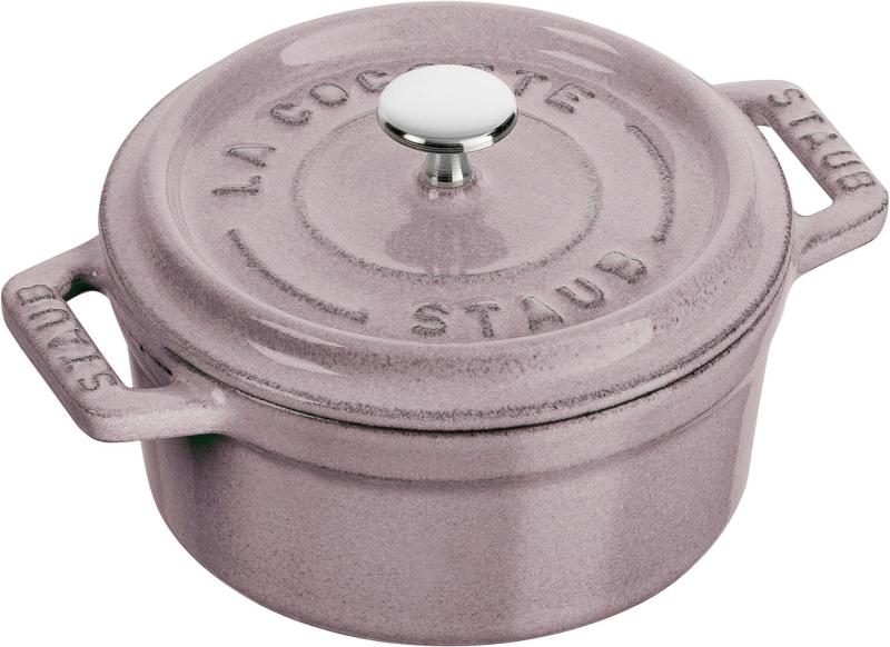 Mini garnek żeliwny okrągły Staub - 250 ml, Kwiat Wiśni