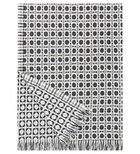 Koc Lapuan Kankurit Corona grey-black 130x170 cm