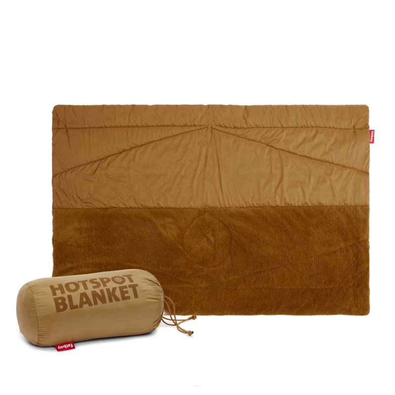 Koc podgrzewający Fatboy Hotspot Blanket toffee