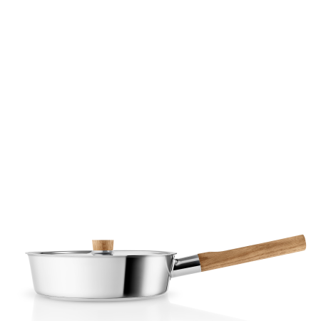 Patelnia z pokrywką Eva Solo Nordic Kitchen Steel Ø24 cm