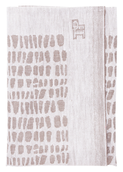 Komplet 4 serwet Lapuan Kankurit Kaarna white-linen 48x48 cm