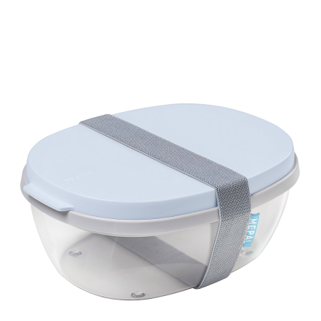 Salad Box Mepal Ellipse Nordic Blue