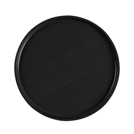 Taca do puf SACKit Serving Tray dark stained ash