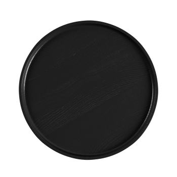 Taca do puf SACKit Serving Tray dark stained ash