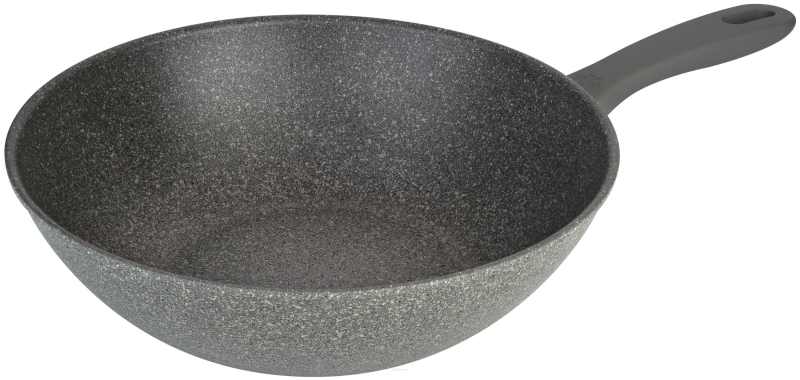 Indukcyjny wok granitowy Ballarini Murano - 30 cm