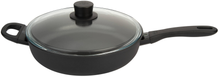 Patelnia sauté z 2 uchwytami i pokrywką Ballarini Avola - 28 cm