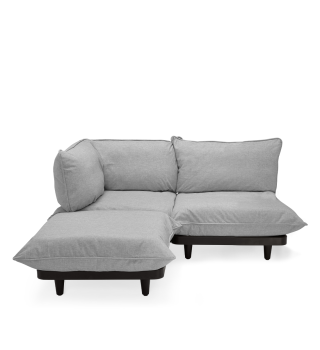 Sofa ogrodowa Fatboy Paletti Set Medium Rock Grey