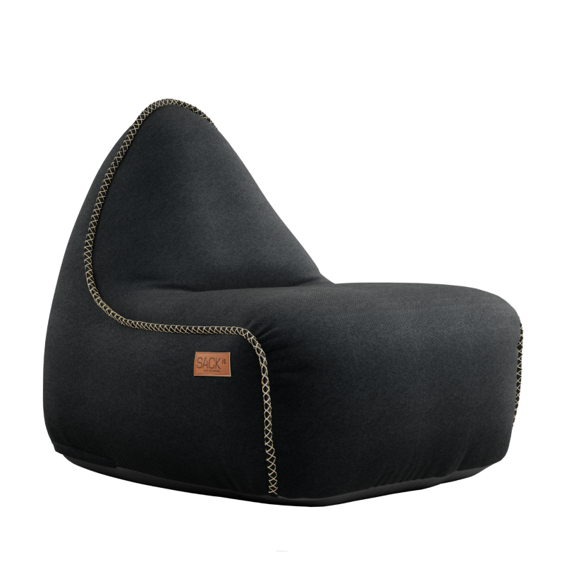 Pufa SACKit Canvas Lounge Chair black