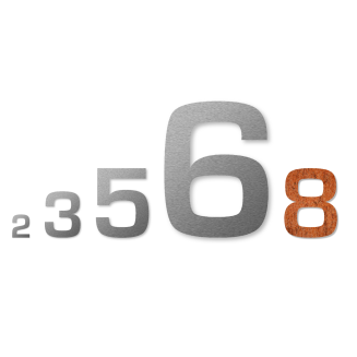 Numer na dom Keilbach Iron Number