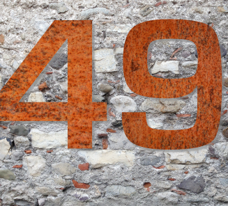 Numer na dom Keilbach Iron Number