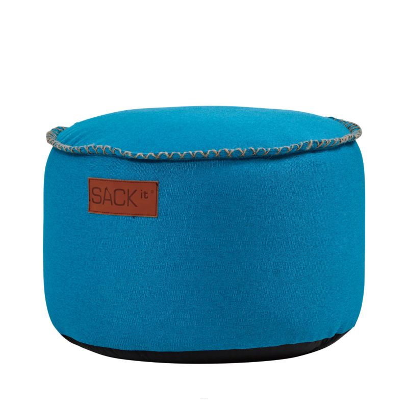 Pufa SACKit Canvas Pouf turkis