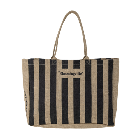 Torba Bloomingville Bergamo Black Jute