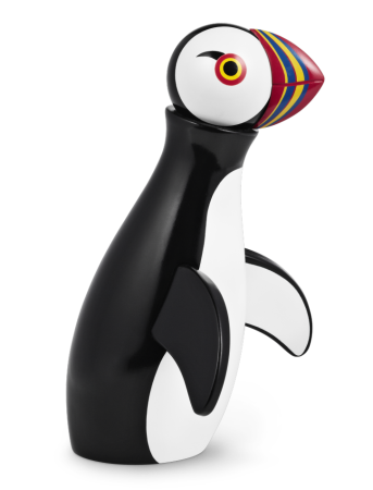 Figurka drewniana Kay Bojesen Puffin 19 cm