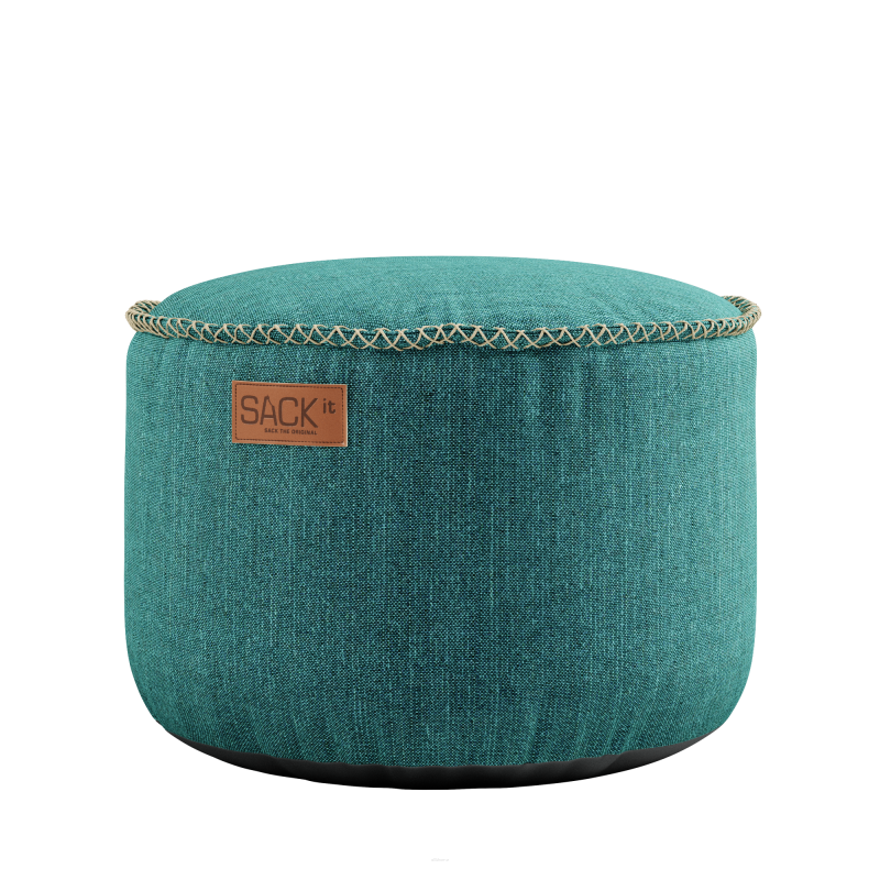 Pufa SACKit Cobana Pouf petrol melange