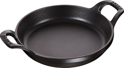 Okrągłe mini naczynie do pieczenia i zapiekania Staub - 250 ml, Czarny