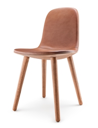 Krzesło Eva Solo Yuuga nature oak & cognac leather